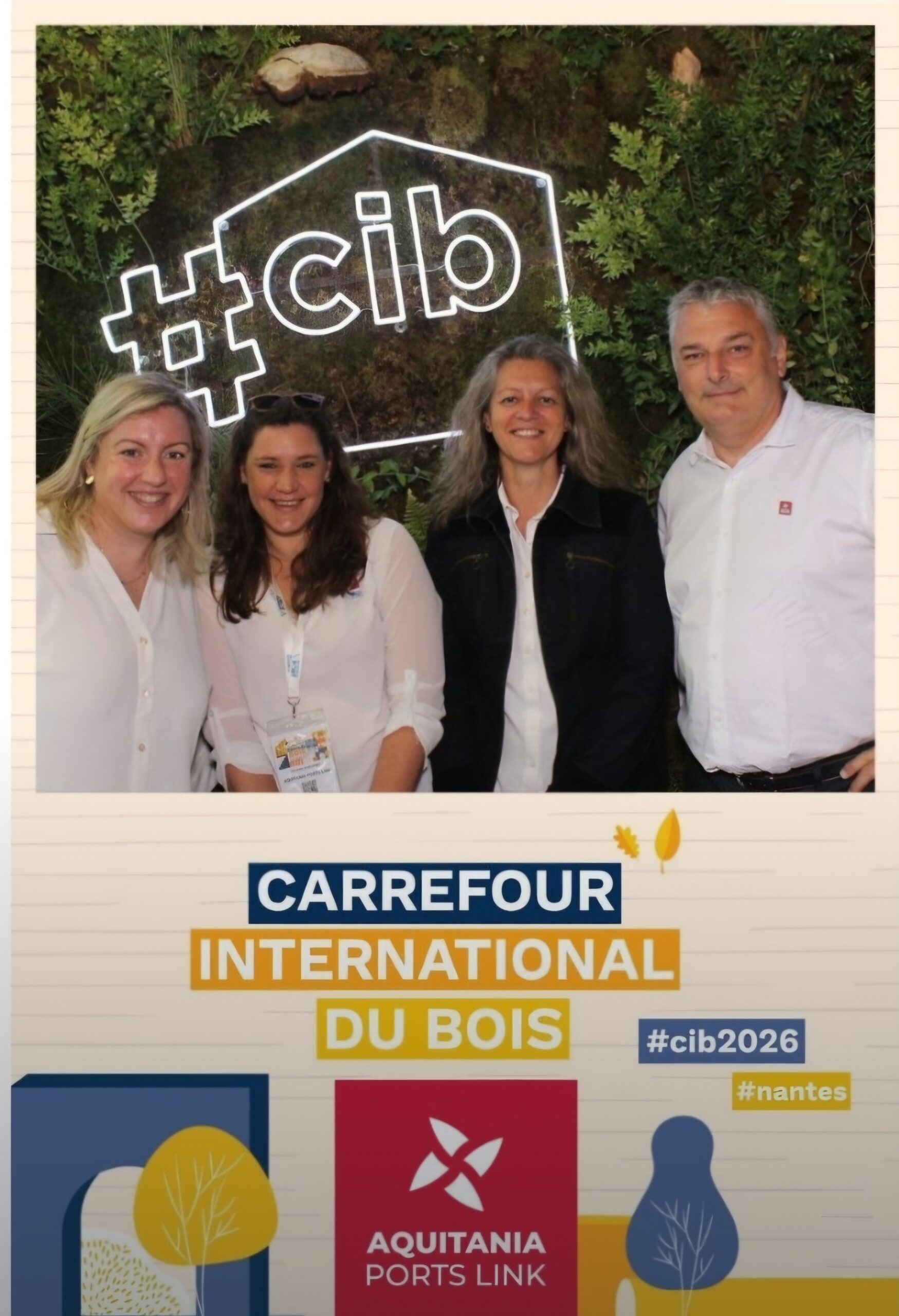 Port commerce Rochefort Tonnay-Charente CIB bois transport port grumes