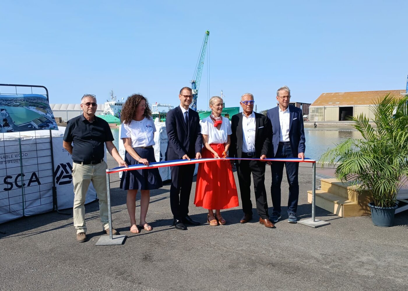 PORT CHARENTE ATLANTIQUE ROCHEFORT TRAVAUX INAUGURATION